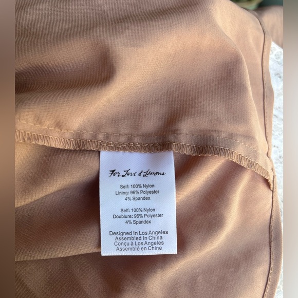 For Love and Lemons Coquette Lace boho/bohemian midi/mini dress. XS NWT - Picture 9 of 10